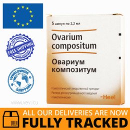 OVARIUM COMPOSITUM INJECTION FOR AMPOULES 2.2ML 5pcs — MADE IN GERMANY — FREE SHIPPING