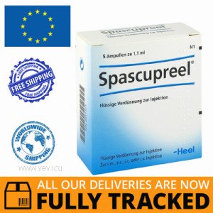 SPASCUPREEL INJECTION FOR AMPOULES 1.1ML 5pcs — MADE IN GERMANY — FREE SHIPPING