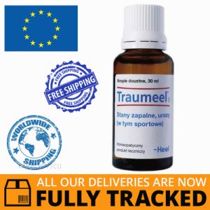 TRAUMEEL S ORAL DROPS 30 ML - MADE IN GERMANY - FREE SHIPPING