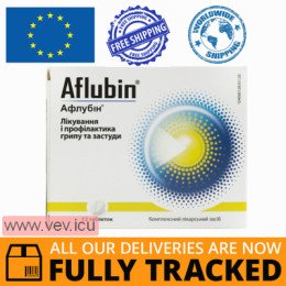 Aflubin 12 tablets — Made in Austria — Free Delivery