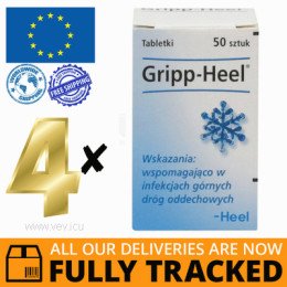 4 x GRIPP-HEEL 50 TABS — MADE IN GERMANY — FREE SHIPPING