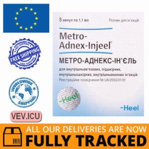 Metro-Adnex-Injeel injection 1.1ml x 5 ampoules — Made in Germany by Heel — Free Delivery