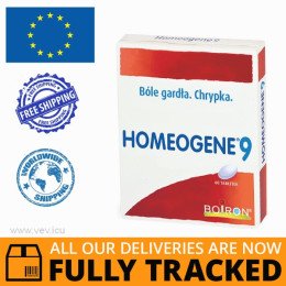 BOIRON HOMEOGENE 9 60 TABLETS — MADE IN FRANCE — FREE SHIPPING