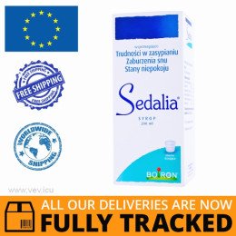 BOIRON SEDALIA SYRUP 200ML — MADE IN FRANCE — FREE SHIPPING