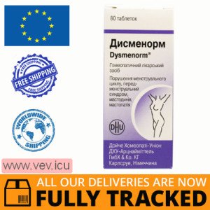Dysmenorm 80 tablets — Made in Germany — Free Deliver