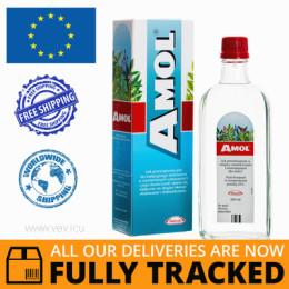 AMOL ORAL FLUID, SKIN LOTION 250ML — MADE IN JAPAN — FREE SHIPPING