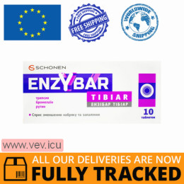 Enzybar Tibiar 10 tablets — Made in India — Free Delivery