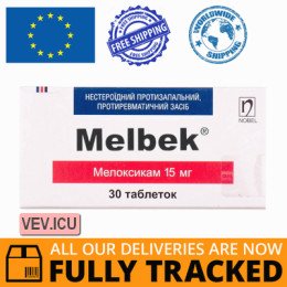 Melbek 15mg 30 tablets — Made in Turkey — Free Delivery