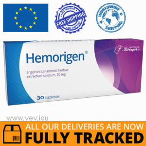 Hemorigen 50 mg, 30 tablets — Made in Poland — Free Delivery