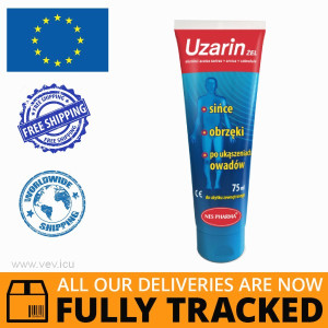 Uzarin Gel For Bruises Edema 75Ml — Made in Poland — Free Delivery