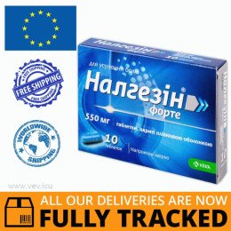 NALGESIN FORTE 550MG 20 PILLS - MADE IN SLOVENIA- FREE SHIPPING