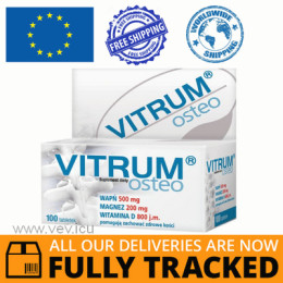 VITRUM OSTEO 100 TABS — MADE IN JAPAN — FREE SHIPPING