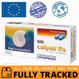 CALPEROS 500MG 30 СAPS - MADE IN POLAND - FREE SHIPPING