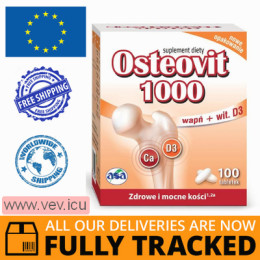 Osteovit 1000, 100 tablets — Made in Poland — Free Delivery