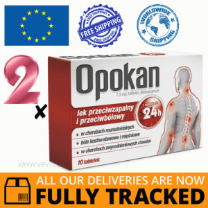 2 x OPOKAN 7,5MG 30 TABS - MADE IN POLAND - FREE SHIPPING