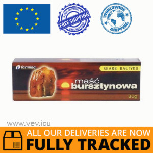 Amber Ointment 20g — Made in Poland — Free Delivery Amber Ointment 20g — Made in Poland — Free Delivery