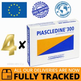 4 x PIASCLEDINE 300 30 CAPS - MADE IN FRANCE - FREE SHIPPING