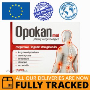 OPOKAN MED 10 PLASTERS - MADE IN POLAND - FREE SHIPPING