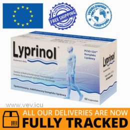 LYPRINOL 60 CAPS - MADE IN POLAND - FREE SHIPPING 