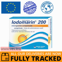Iodomarin 200, 2p x 50 tablets — Made in Germany — Free Delivery