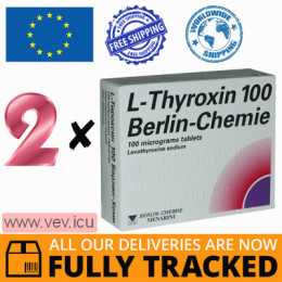 L-Thyroxin 100 Berlin-Chemie 2p x 50 tablets — Made in Germany — Free Delivery
