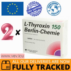 L-Thyroxin 150 Berlin-Chemie 2p x 50 tablets — Made in Germany — Free Delivery