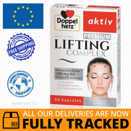 DOPPELHERZ AKTIV LIFTING COMPLEX PREMIUM 30 CAPS — MADE IN GERMANY — FREE SHIPPING DOPPELHERZ AKTIV LIFTING COMPLEX PREMIUM 30 CAPS — MADE IN GERMANY — FREE SHIPPING