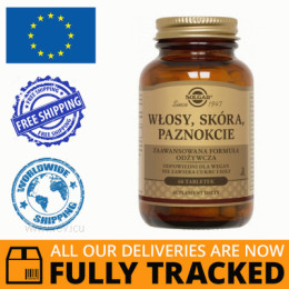 SOLGAR FORMULA HAIR SKIN NAILS 60 TABS - MADE IN USA - FREE SHIPPING 