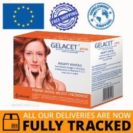 GELACET PLUS 21 SACHETS - MADE IN SPAIN - FREE SHIPPING 