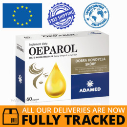 OEPAROL EVENING PRIMROSE 60 CAPSULES - MADE IN POLAND - FREE SHIPPING