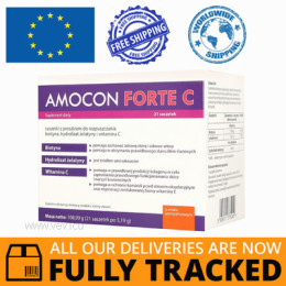 AMOCON FORTE C 21 SACHETS - MADE IN POLAND - FREE SHIPPING