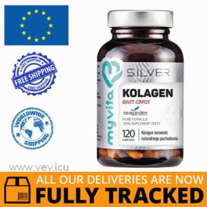SILVER COLLAGEN BEAUTY 120 CAPS - MADE IN POLAND - FREE SHIPPING SILVER COLLAGEN BEAUTY 120 CAPS - MADE IN POLAND - FREE SHIPPING