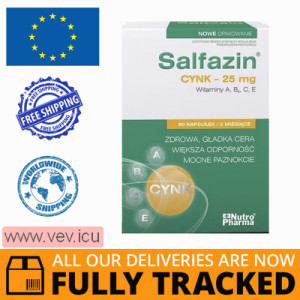 Salfazin 90 capsules — Made in Poland — Free Delivery