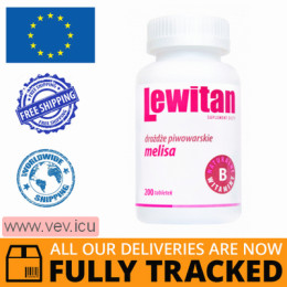 Levitan Brewer's yeast, Lemon balm, 200 tablets — Made in Poland — Free Delivery Levitan Brewer's yeast, Lemon balm, 200 tablets — Made in Poland — Free Delivery