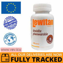 Levitan Brewer's yeast, 200 tablets — Made in Poland — Free Delivery Levitan Brewer's yeast, 200 tablets — Made in Poland — Free Delivery