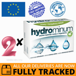 2 x HYDROMINUM 30 TABS — MADE IN POLAND — FREE SHIPPING==