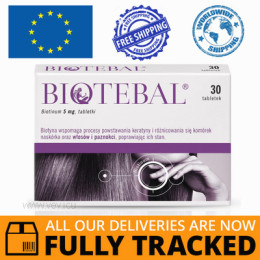 BIOTEBAL 5MG 30 TABS - MADE IN POLAND- FREE SHIPPING