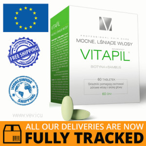 VITAPIL BIOTIN + BAMBOO 60 TABS — MADE IN POLAND- FREE SHIPPING