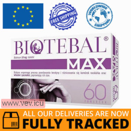 Biotebal Max 10 mg 60 tablets — Made in Poland — Free Delivery