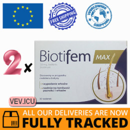 Biotifem Max 10 mg 2p x 30 tablets — Made in Poland — Free Delivery