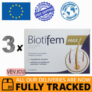 Biotifem Max 10 mg 3p x 30 tablets — Made in Poland — Free Delivery