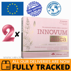 2 x INNOVUM SILICA 30 CAPS - MADE IN POLAND - FREE SHIPPING 2 x INNOVUM SILICA 30 CAPS - MADE IN POLAND - FREE SHIPPING