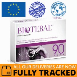 BIOTEBAL 5MG 90 TABS - MADE IN POLAND- FREE SHIPPING