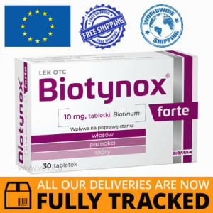 Biotynox Forte 10mg 30 tablets — Made in Poland — Free Delivery