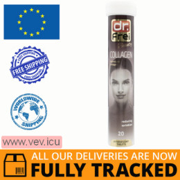 Dr.Frei Collagen 20 effervescent tablets — Made in Bulgaria — Free Delivery