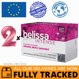 2 x BELISSA INTENSE 50 TABS - MADE IN POLAND - FREE SHIPPING 