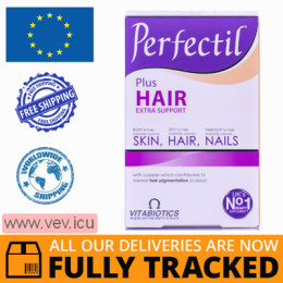 Perfectil Plus Hair Extra Support 60 tablets — Made in Great Britain — Free Delivery