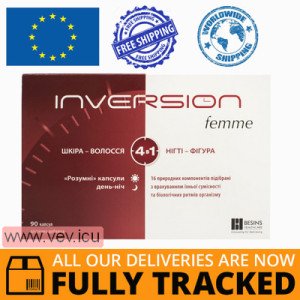 Inversion Femme 4in1, 90 capsules — Made in Monaco — Free Delivery