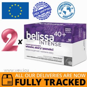 2 x BELISSA INTENSE 40+ 50 TABS - MADE IN POLAND - FREE SHIPPING 