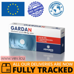 Gardan 500 mg, 10 tablets — Made in Poland by Adamed — Free Delivery